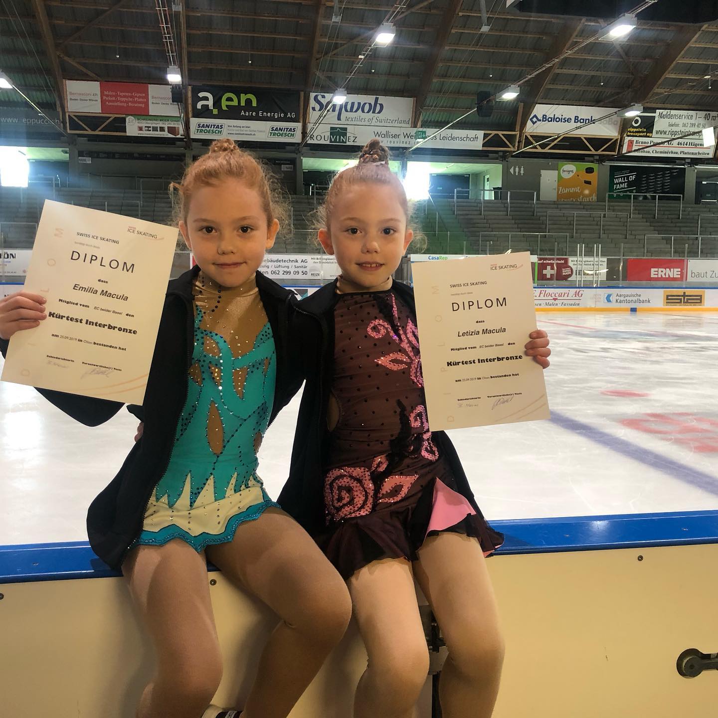 Für uns kann die Saison starten ❤️#interbronze #olten #eiskunstlauf #iceshow #iceskate #happy #glück