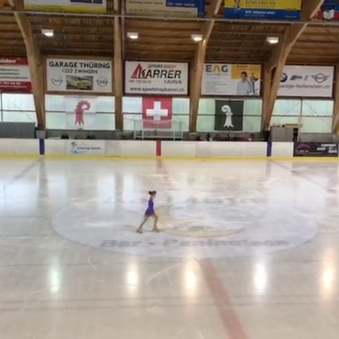 Letizias erster Wettkampf diese Saison ❤️#iceskating #lovesport #figurskating #wettkampf #glitter #g