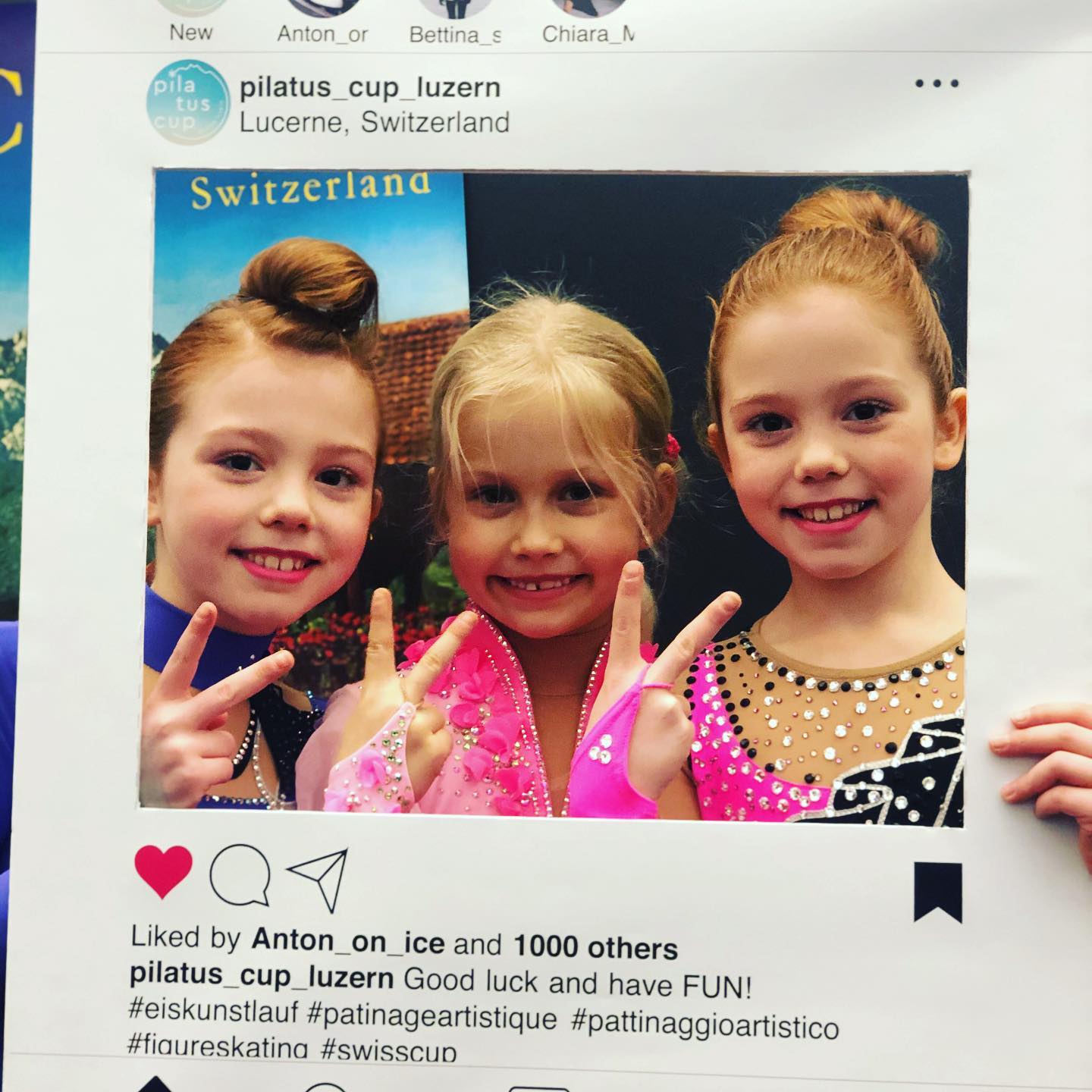 Sehr früh gestartet 😴 trotzdem hat es sehr viel Spaß gemacht mit @figure_skater_caline #luzern #swis
