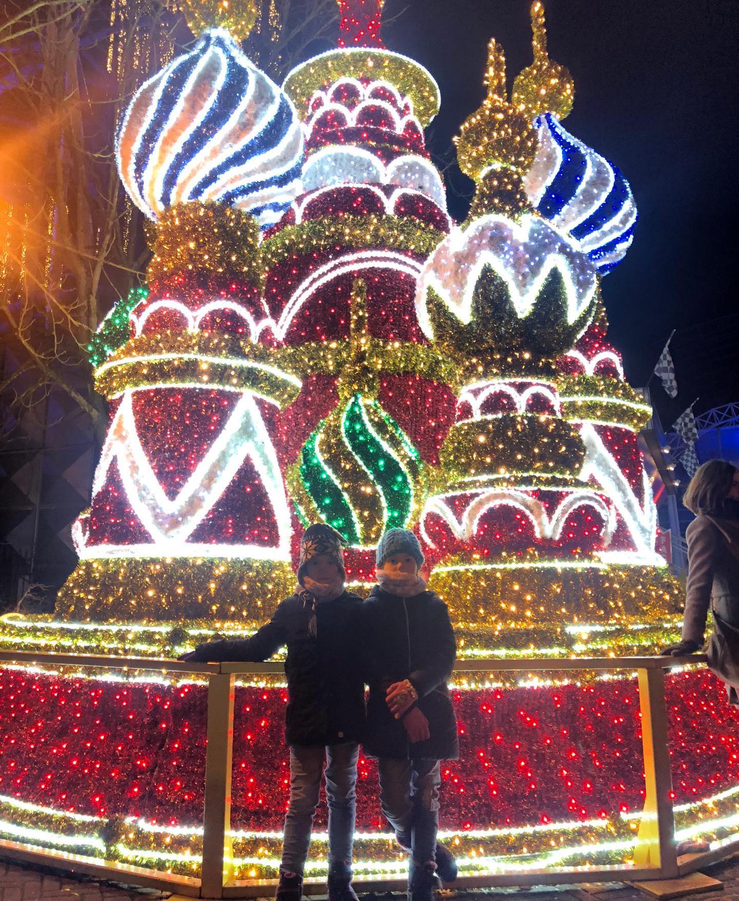 Wunderschöne Zeit mit unserer Familie gehabt ❤️#europapark #weihnachten #dream #schönezeit #familyti