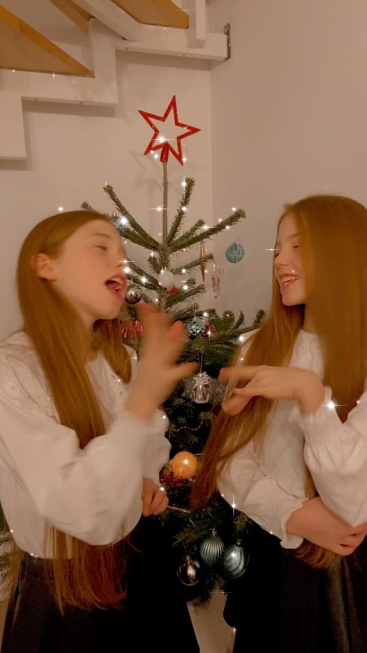 Are you ready for Christmas?🌲🌲#weihnachtsdeko #twins #sisterlove❤️ #funtogether #loveit❤️ #niceeveni