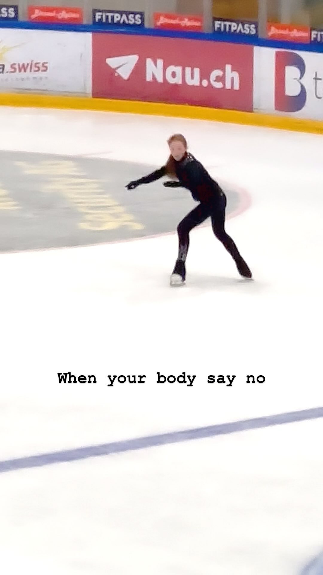 Ich glaube jeder kennt solche Tage, der Kopf will aber dein Körper sagt nein.

#training #iceskating