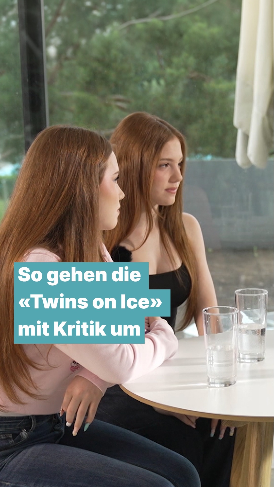 Mit ihrem Social-Media-Kanal @twins_on_ice erreichen die Schwestern Emilia und Letizia ein Millionen
