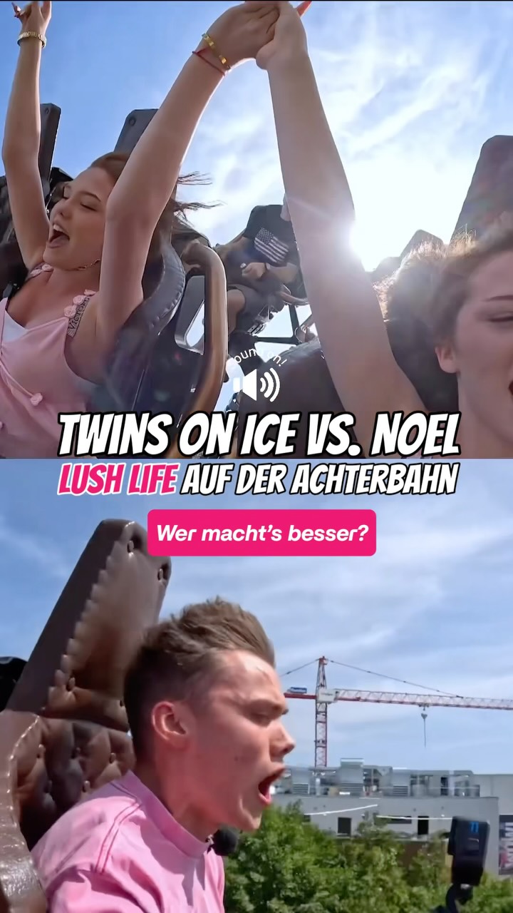 Wer hat gewonnen? ⭐️ 
Lush Life auf der Achterbahn = absoluter Fiebertraum hahaha 🎢 Das ganze Battle